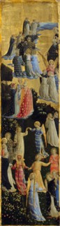 The Last Judgment (Winged Altar, Left Panel), Early 15th century. Artist: Angelico, Fra Giovanni, da Fiesole (ca. 1400-1455)