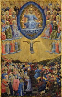 The Last Judgment (Winged Altar, Central Panel), Early 15th century. Artist: Botticelli, Sandro (1445-1510)