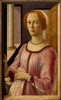Portrait of Smeralda Bandinelli, ca 1475. Artist: Botticelli, Sandro (1445-1510)