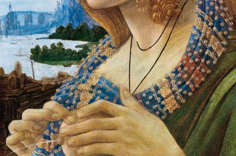 Allegorical Portrait of a Woman (Simonetta Vespucci). Detail, 1480-1490