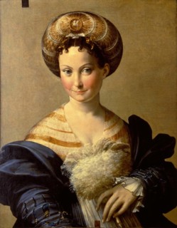 Portrait of a Young Woman (Turkish Slave), ca 1532. Artist: Parmigianino (1503-1540)