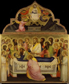 The Death of the Virgin, ca 1370-1375. Artist: Gerini, Niccolo di Pietro (ca. 1350-1415)