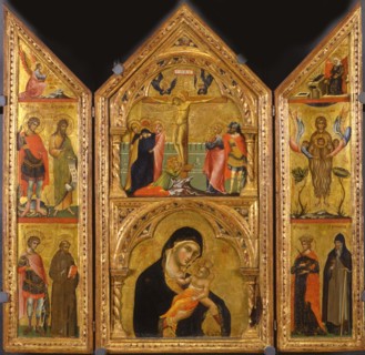 Portable altar, ca 1335. Artist: Veneziano, Paolo (ca 1330-ca 1360)