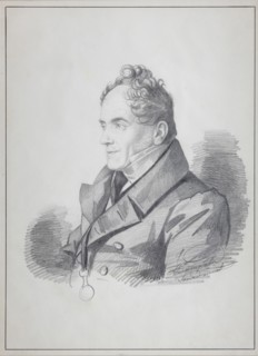 Portrait of Count Viktor Pavlovich Kochubey (1768-1834), Imperial Chancellor of Russia, c. 1832. Artist: Hampeln, Carl, von (1794-after 1880)