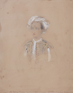 Portrait of Grand Duke Michael Nikolaevich of Russia (1832-1909), 1830-1840s. Artist: Valentini, Alexandre de (1787-1887)
