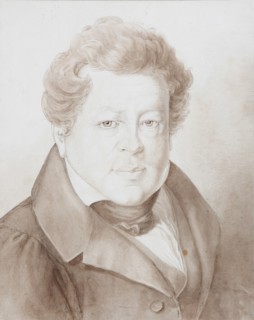 Portrait of Alexander Ivanovich Turgenev (1784-1845), 1833. Artist: Kestner, Georg Christian August (1777-1853)