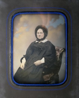 Portrait of Maria Trofimovna Pashkova (1819-1892), née Countess von Baranov, 1840s. Artist: Levitsky, Sergei Lvovich (1819-1898)