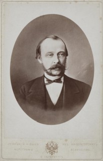 Portrait of Count Dmitry Andreyevich Tolstoy (1823-1889), 1887. Artist: Levitsky, Sergei Lvovich (1819-1898)