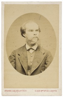 Portrait of the Poet Paul Verlaine (1844-1896), c. 1870. Artist: Carjat, Étienne (1828-1906)