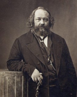 Portrait of Mikhail Alexandrovich Bakunin (1814-1876), ca 1860. Artist: Nadar, Gaspard-Félix (1820-1910)