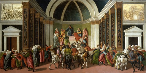The Story of Virginia, Between 1496 and 1504. Artist: Botticelli, Sandro (1445-1510)