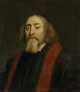 Portrait of Jan Amos Comenius (1592-1670), Betveen 1650 and 1670. Artist: Ovens, Jürgen (1623-1678)
