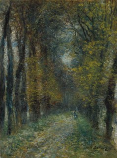 L'allée couverte, 1872. Artist: Renoir, Pierre Auguste (1841-1919)