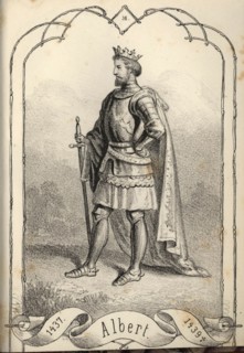 Albert the Magnanimous (1397-1439), King of Hungary and Croatia. Artist: Vizkelety, Béla (1825-1864)