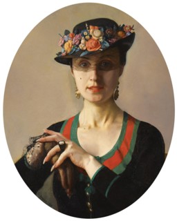 Portrait of a Lady, 1936. Artist: Somov, Konstantin Andreyevich (1869-1939)