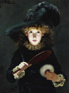 Dressing Up, 1885. Artist: Hare, Julius (1859-1932)
