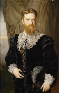 Portrait Of Karl Lueger (1844-1910) In Historical Costume, 1876. Artist: Nigg, Hermann (1849-1928)