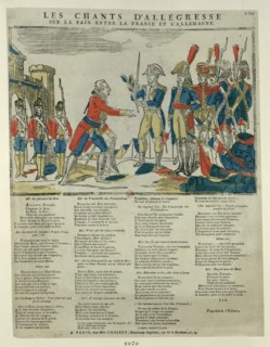 The Treaty of Pressburg, 1805. Artist: Anonymous