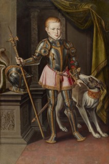 King Sebastian I of Portugal, ca 1562. Artist: Sánchez Coello, Alonso (1531-1588)