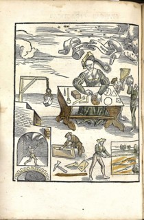 Margarita Philosophica. Geometry, 1504. Artist: Reisch, Gregor (1467-1525)