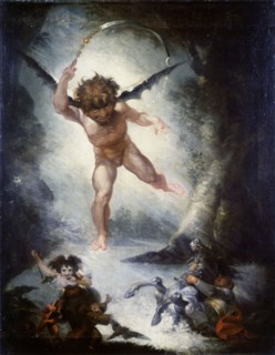 Robin Goodfellow (Puck), 1787-1790. Artist: Füssli (Fuseli), Johann Heinrich (1741-1825)
