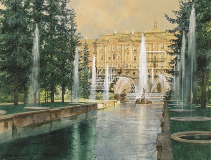 Peterhof, 1898. Artist: Kopallik, Franz (1860-1931)