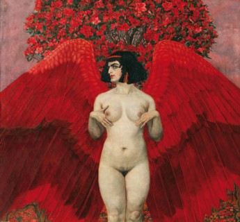 Red Angel, 1902. Artist: Mediz, Karl (1868-1945)