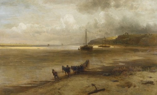 The Volga Near Yuryevets, 1870. Artist: Savrasov, Alexei Kondratyevich (1830-1897)