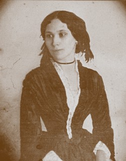 Elena Alexandrovna Denisyeva (1826-1864), ca 1860. Artist: Anonymous