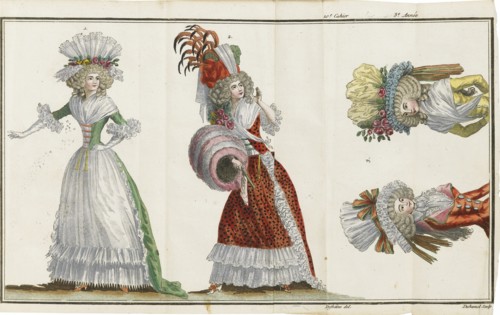 Cabinet des Modes, ou les Modes nouvelles, 1786-1788. Artist: Anonymous