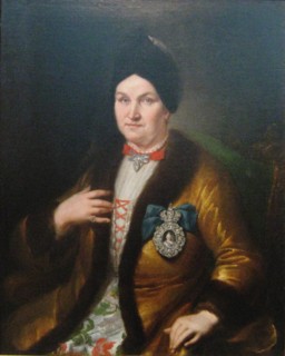 Natalia Demyanovna Razumovskaya, 1746. Artist: Häuser, Heinrich Gottlieb (c. 1720-1751)