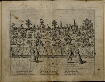 The Wedding of Duke John William of Jülich-Cleves-Berg and Jakobea of Baden, 1585. Artist: Hogenberg, Frans (1535-1590)