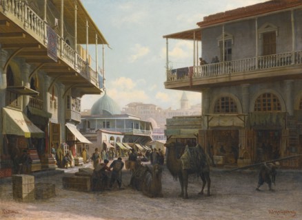 View of Tiflis, 1874. Artist: Vereshchagin, Pyotr Petrovich (1836-1886)