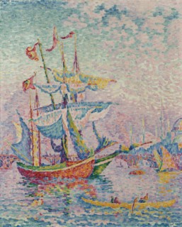 The Golden Horn. The Bridge, 1907. Artist: Signac, Paul (1863-1935)