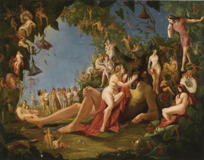 A Midsummer Night's Dream, c. 1846. Artist: Montaigne, William John (c. 1820-1902)