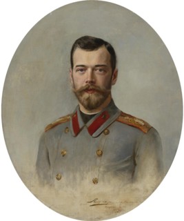 Portrait of Emperor Nicholas II (1868-1918), 1897. Artist: Liphart, Ernest Karlovich (1847-1932)