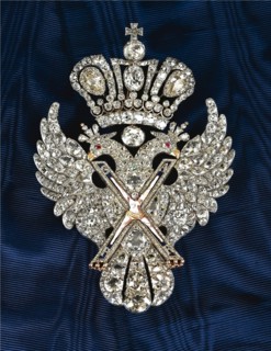 Badge of the Order of St. Andrew the Apostle the First-Called, c. 1800. Artist: Orders, decorations and medals