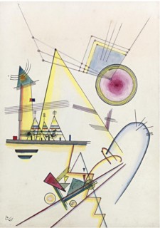 Delicate soul, 1925. Artist: Kandinsky, Wassily Vasilyevich (1866-1944)