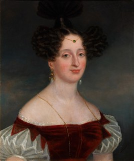Portrait of Countess Yelizaveta Ksaweryevna Vorontsova (1792-1880). Artist: Robertson, Christina (1796-1854)