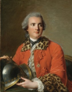 Portrait of Jean-Victor de Rochechouart de Mortemart (1712-1771), 1756. Artist: Nattier, Jean-Marc (1685-1766)