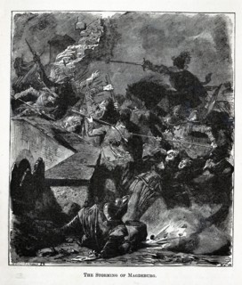 The Storming of Magdeburg, 1882. Artist: Brend'amour, Richard (1831-1915)
