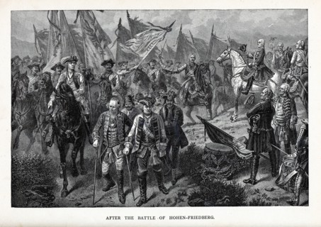 After the Battle of Hohenfriedberg, 1882. Artist: Anonymous
