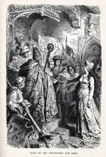 Joan of Arc Recognizes the King, 1882. Artist: Anonymous
