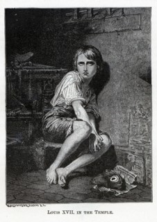 Louis XVII in the Temple, 1882. Artist: Oertel, Kaspar (1840-?)