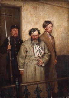 In a Courtroom, 1877. Artist: Novoskoltsev, Alexander Nikanorovich (1853-1919)