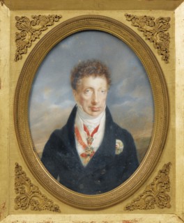 Archduke Charles of Austria (1771-1847), Duke of Teschen, c. 1823. Artist: Lieder, Friedrich Johan Gottlieb (1780-1859)