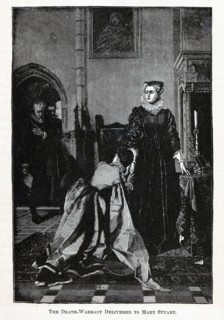 The Death Warrant Delivered To Mary Stuart, 1882. Artist: Anonymous