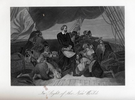 In Sight of the New World, 1882. Artist: McRae, John (1859-1921)