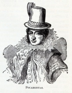 Pocahontas, 1882. Artist: Anonymous