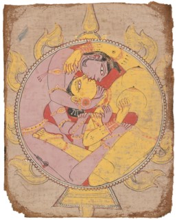 Lovers in Dalliance, 18th century. Artist: Anonymous
